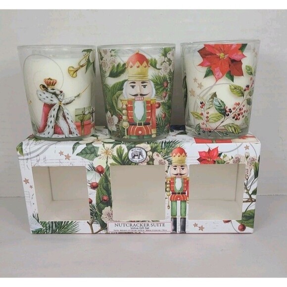 Michel Design Works - Nutcracker Suite Votive Gift Set - Picture 1 of 4